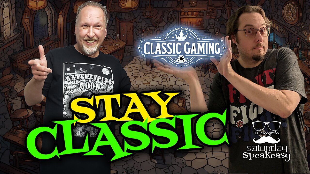 Saturday Speakeasy presented by Nerdcognito - Stay Classic - 09.21.2024