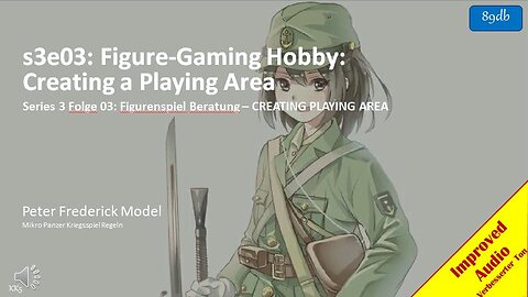 s3e03: Figure-Gaming Hobby: Creating a Playing Area