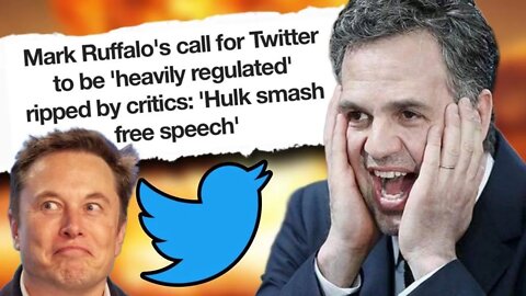 Mark Ruffalo Wants Government To Run Twitter and Run YOUR Life - Immediately Gets DESTROYED