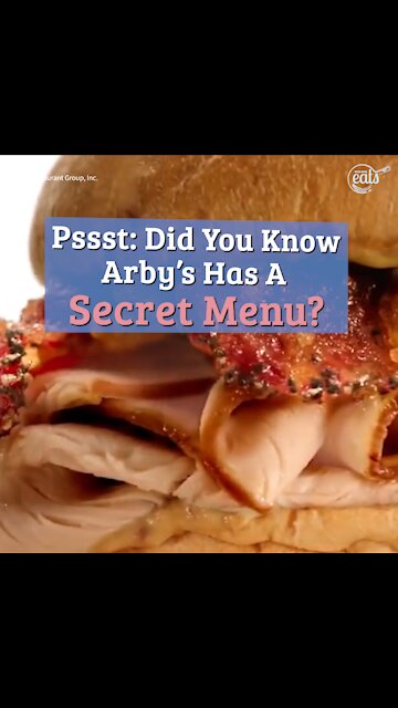 Did You Know Arby's has a Secret Menu?