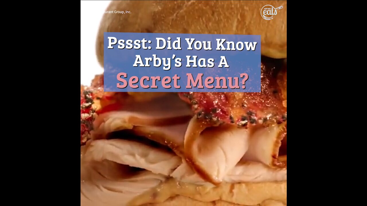 Did You Know Arby's has a Secret Menu?