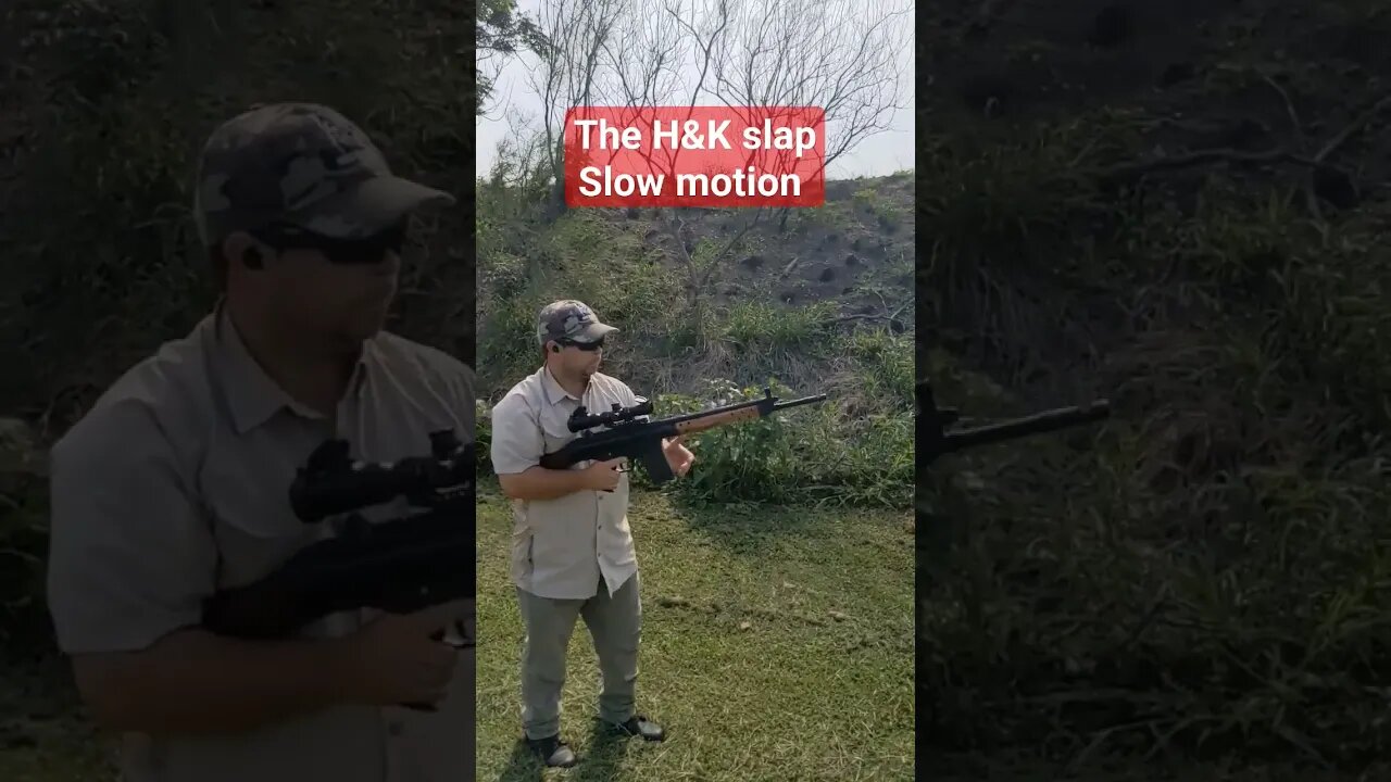 The H&K Slap, slow motion!