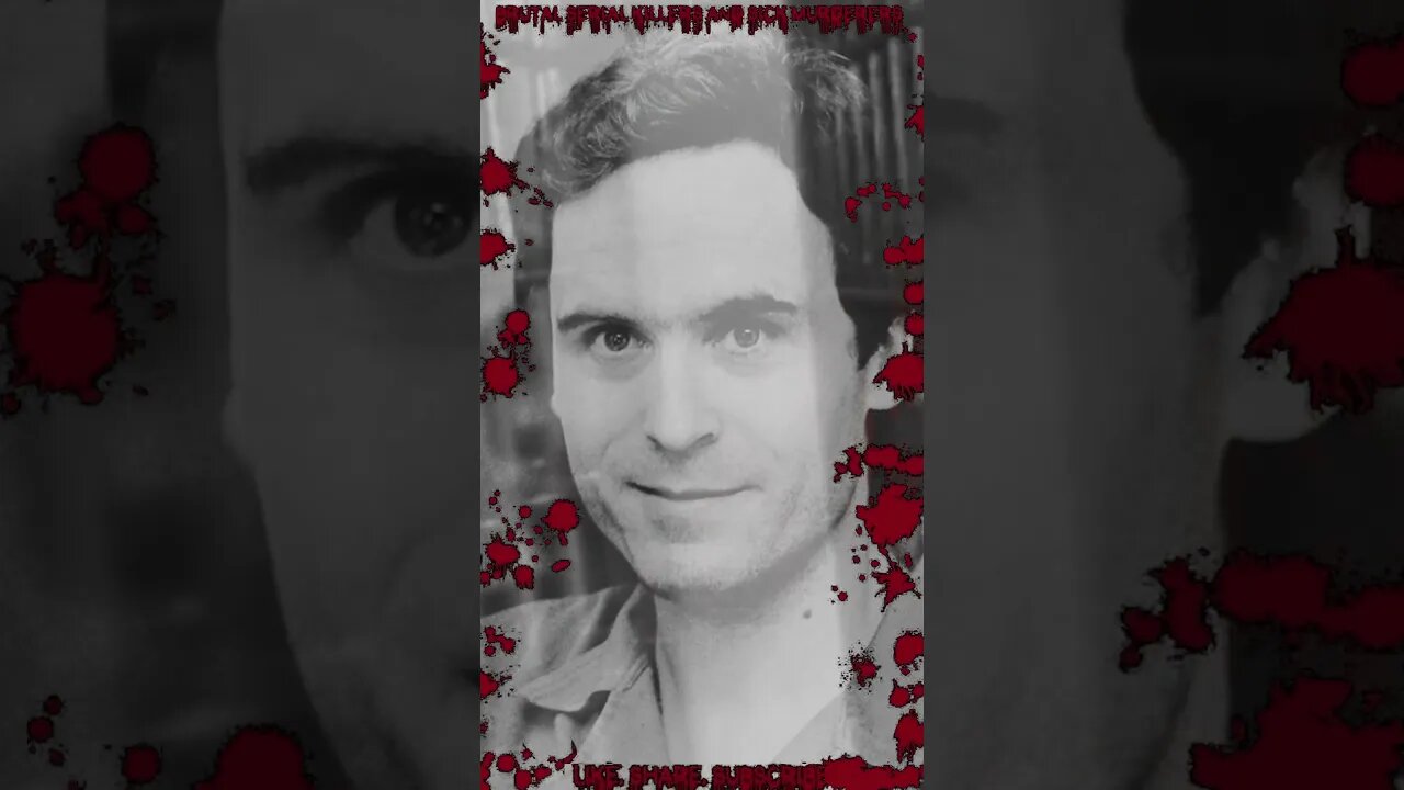 Ted Bundy, A Classic Psychopath, American Serial Killer #serialkillersdocumentaries #morbidfacts