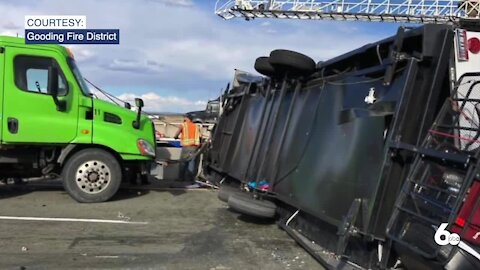truck driver helps rescue couple from crash on Malad Gorge Bridge