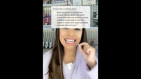 Meu sangue é B e do meu esposo é positivo tem algum problema para a saúde do bebê?
