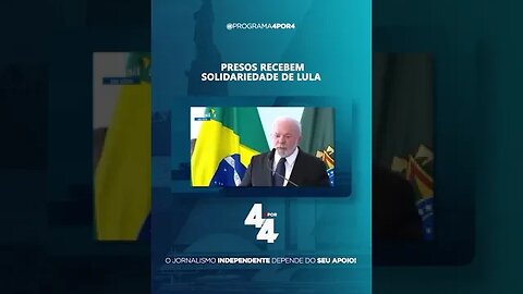 Lula acha que as cadeias estão cheias de 'gente inocente' #shorts