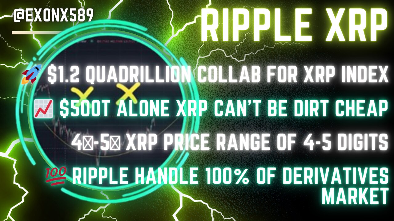 🚀 $1.2Q COLLAB XRP INDEX 📈 $500T ALONE XRP 4⃣-5⃣ 4-5 DIGITS 💯RIPPLE HANDLE 100% DERIVATIVES MRKT