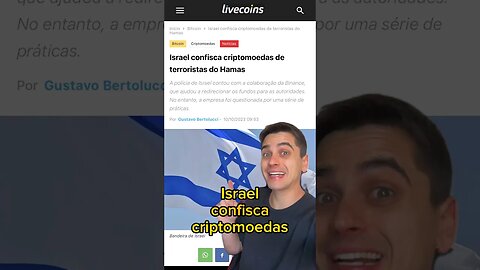 Israel congela criptomoedas dos terroristas hamas!!! #hamas #israel #bitcoin #criptomoedas #guerra