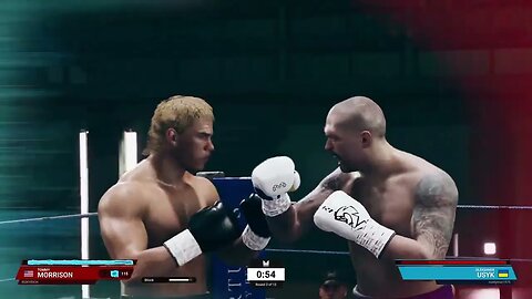 Undisputed Boxing Online Unranked Gameplay Tommy Morrison vs Oleksander Usyk