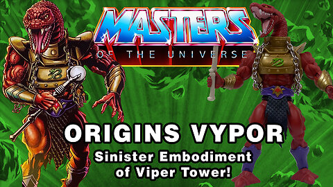 Origins Vypor - Masters of the Universe Origins - Unboxing. & Review