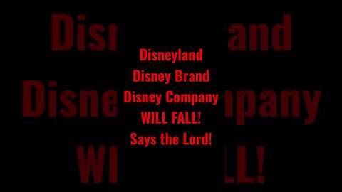 Pray for Disneyland workers to come out of Babylon! To repent and accept Jesus! #jesussaves ￼