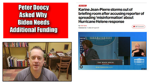 The Friday Vlog: Karine Jean Pierre Storms Out of WH Press Briefing