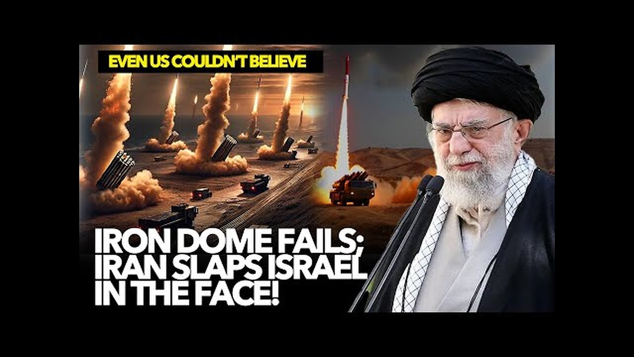 SHOCKING ADMISSION: Israel’s Iron Dome COULDN’T SHOOT DOWN Iranian Missiles