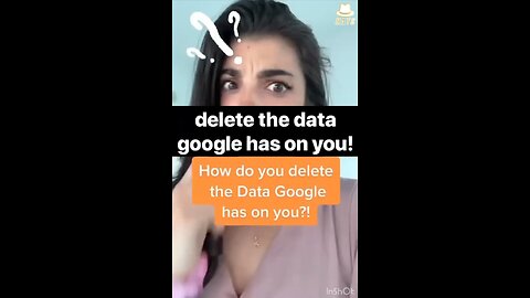 Delete GOOGLE DATA