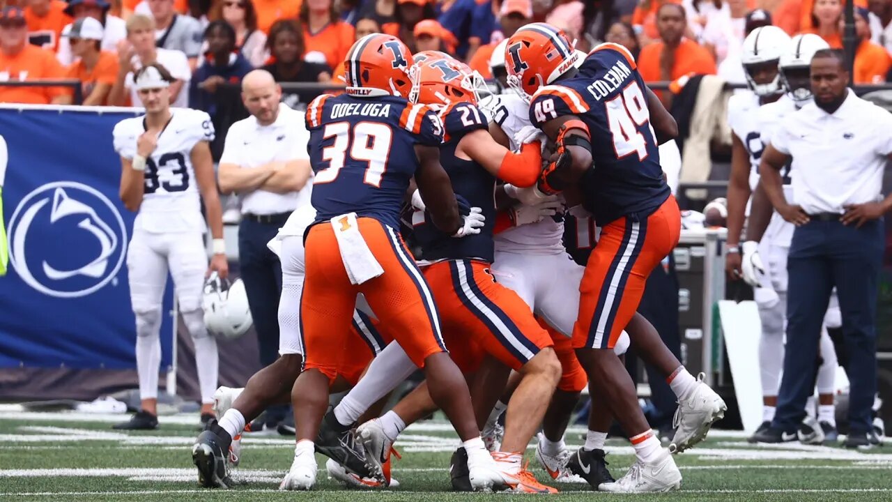 Illinois makes too many mistakes vs Penn State