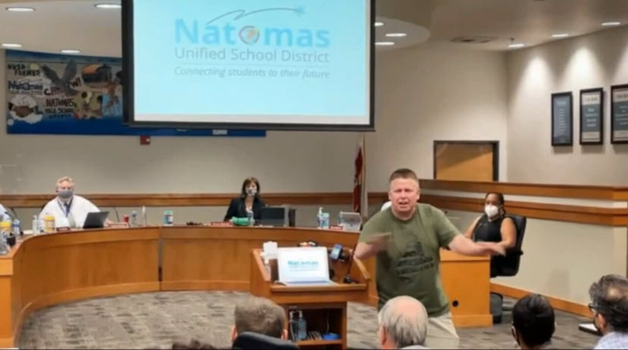 School board meeting about an "Antifa teacher" who was exposed by Project Veritas