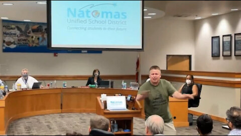 School board meeting about an "Antifa teacher" who was exposed by Project Veritas