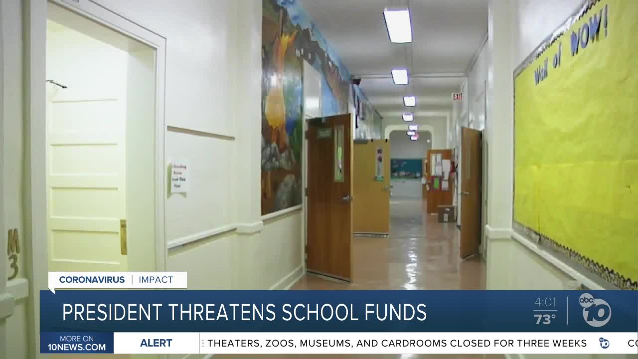 WH: Reopen schools or lose funding