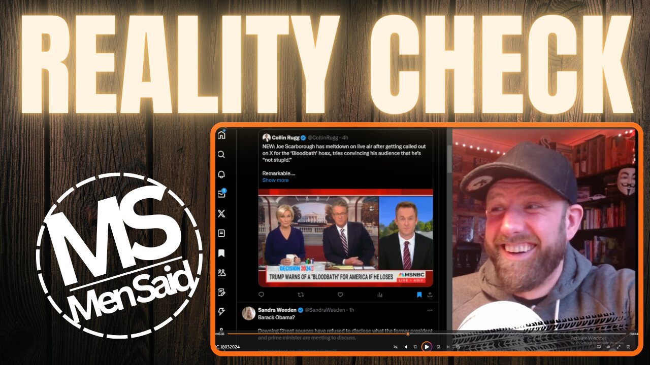 Obama's Visit, The Bloodbath, and a cool Starling. On today's episode of Reality Check.