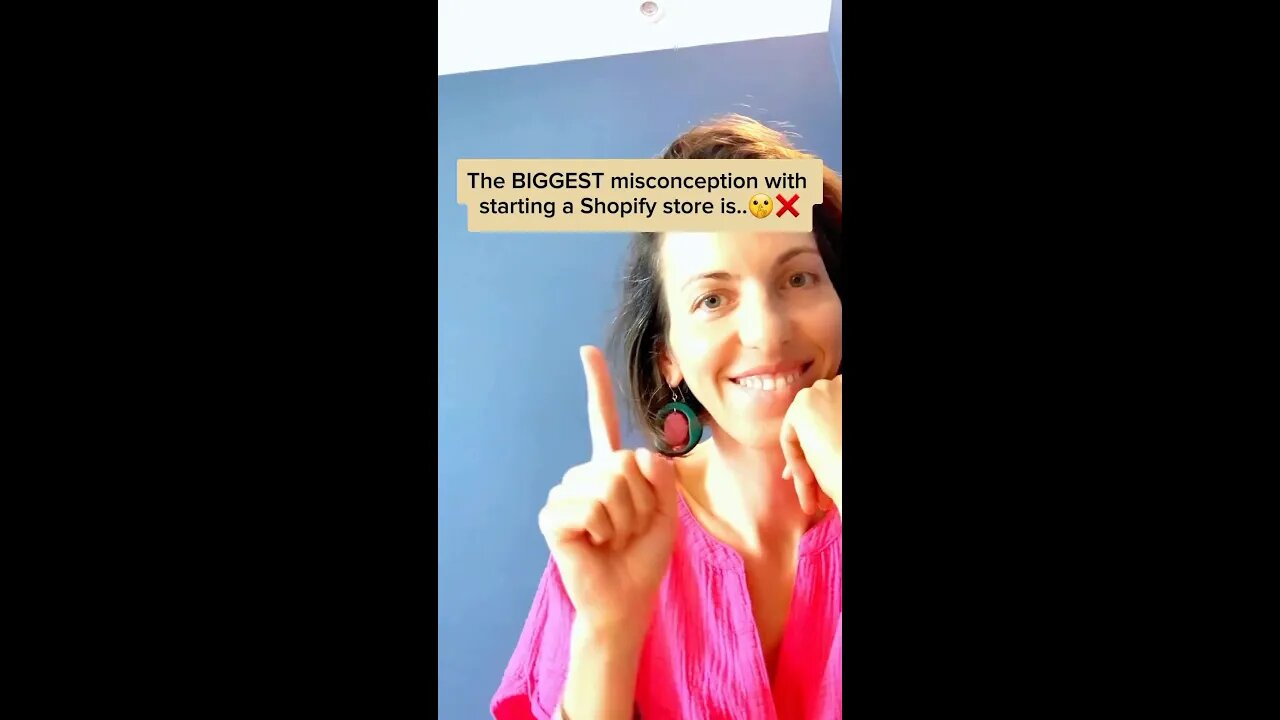 The biggest misconception with starting a Shopify store is...