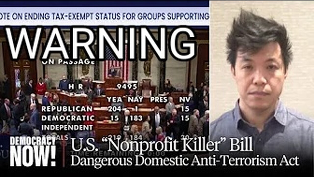 EVIL BASTARD'S IN CONGRESS PASS DRACONIAN CENSORSHIP BILL (TYRANNY, NOT ANTI-TERRORISM) 11-22-2024