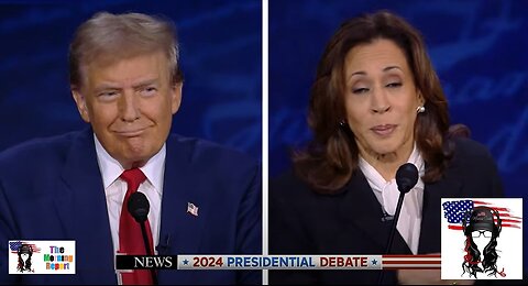 DEBATE #1 Trump’s TKO KNOCKOUT of Comrade Harris