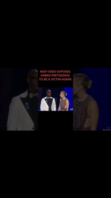 Amber Heard Plays Victim, Again...