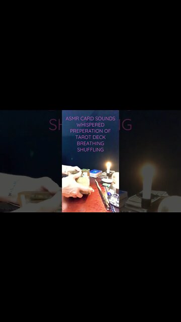 ASMR SOUNDS OF CARDS🎴🎴SHUFFLING TAROT DECK👄🎴🪄🧖‍♀️🧖🏿‍♂️🧖🏾🪄INAUDIBLE WHISPERS