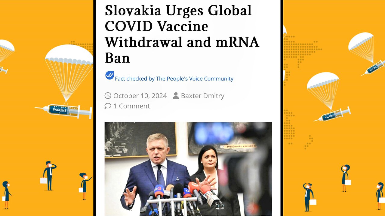 Slovakia Makes Move to Ban mRNA Vaccines | ስሎቫኪያ የኮቪድ ክትባቶችን ለማገድ ተንቀሳቅሳለች