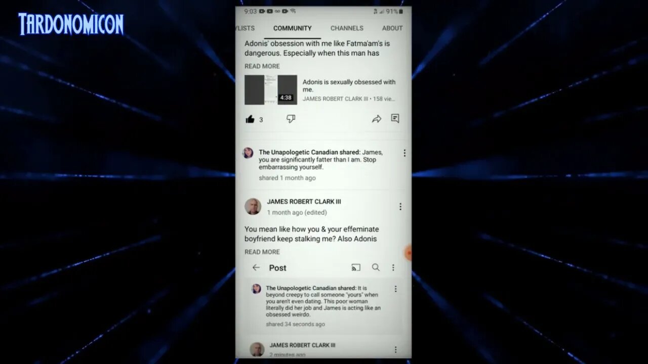 2022 08 24 5 Even more proof that the fat chick dating the guy with ED is stalking me & obsessed wit