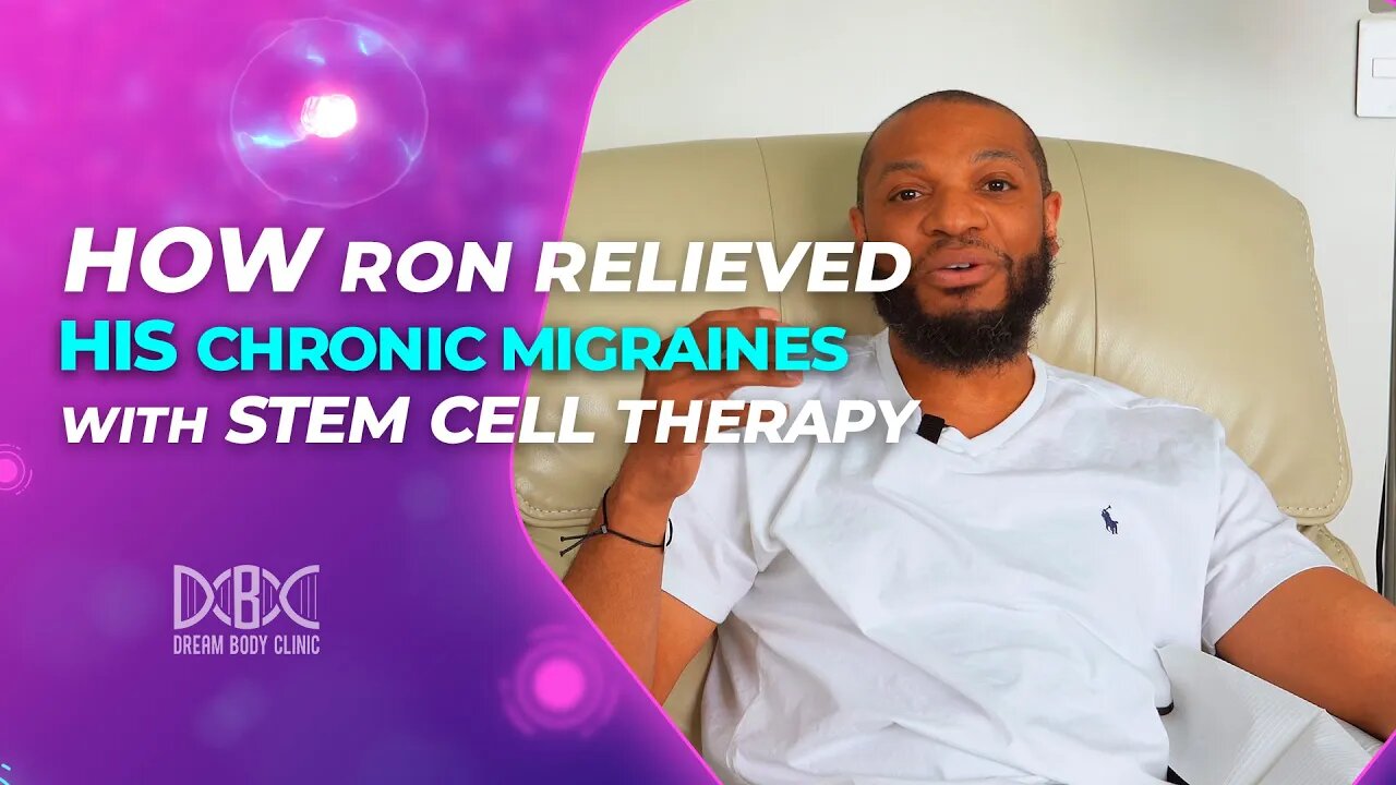 How Ron relieved his chronic migraines with stem cell therapy