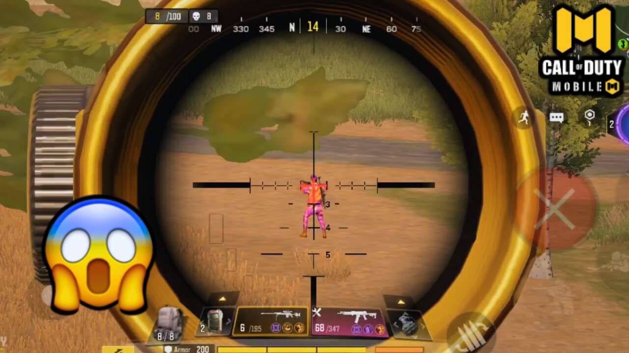 SNIPER vs ENEMY 😱 | Call Of Duty Mobile