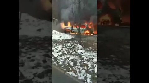 Ukraine War - Kharkov Burns after Russian strike