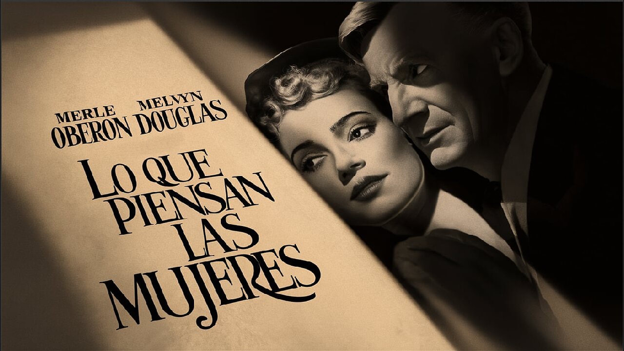 LO QUE PIENSAN LAS MUJERES (1941) Melvyn Douglas y Burgess Meredith | Comedia | Coloreado