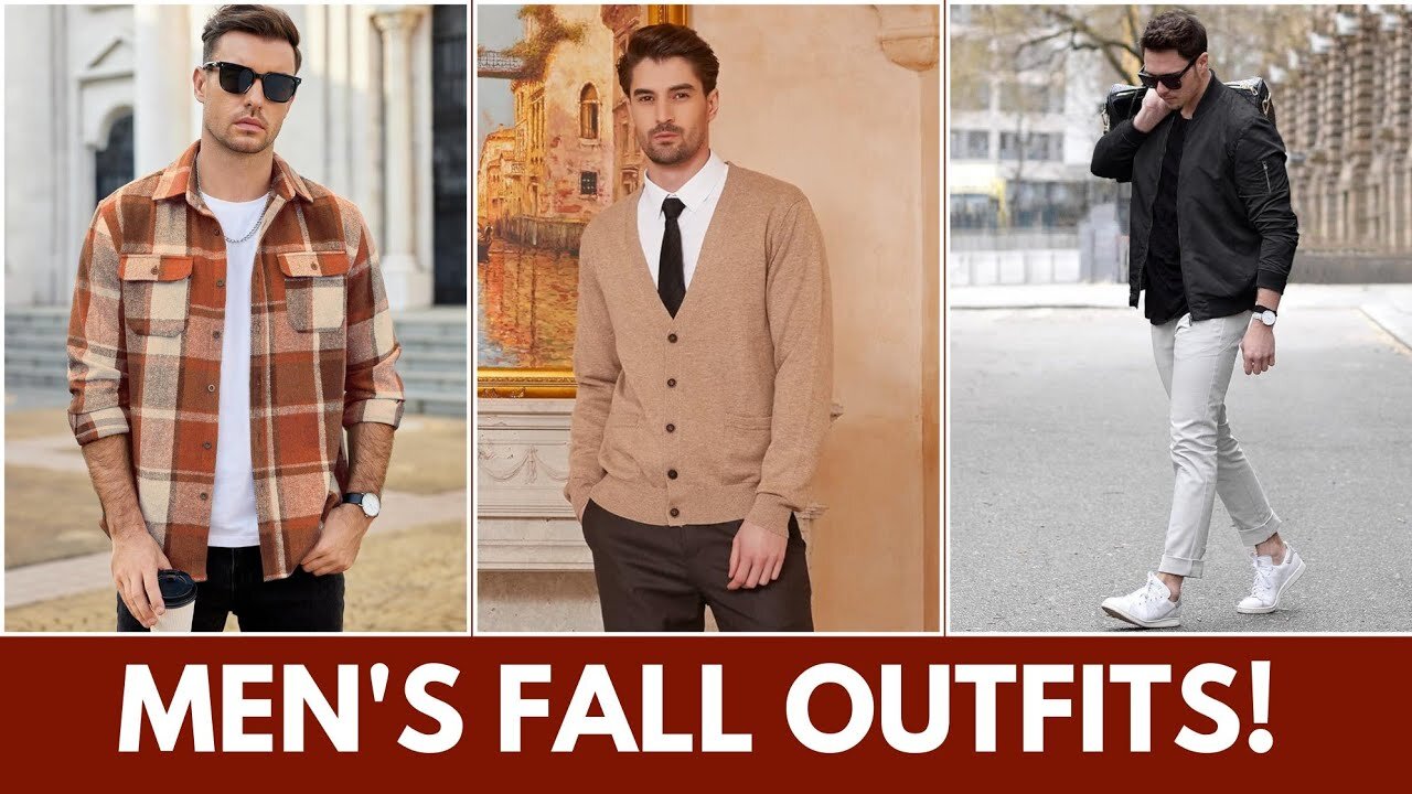 😍 Best Men's Fall Outfits on Amazon 2024 _ Top 7 Picks