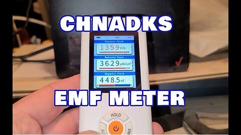 CHNADKS EMF Meter Test on Wifi, Magnet and Microwave