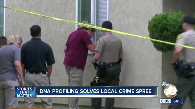 DNA profiling solves local crime spree