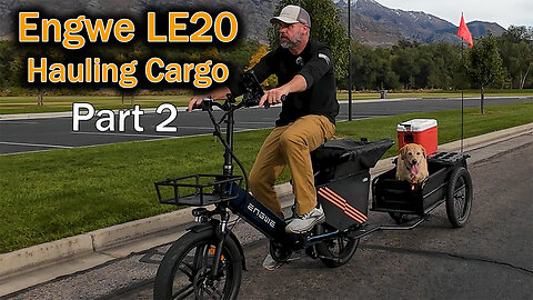 Engwe LE20 Cargo Bike, Dual Batteries, Step Through, Torque Sensor and Much More