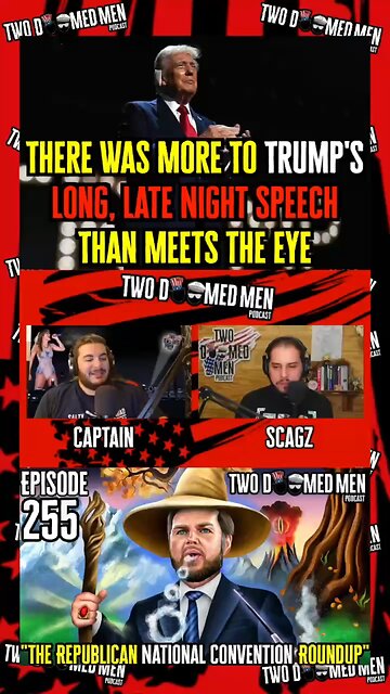 There Was More To Trump’s Long, Late Night Speech Than Meets The Eye