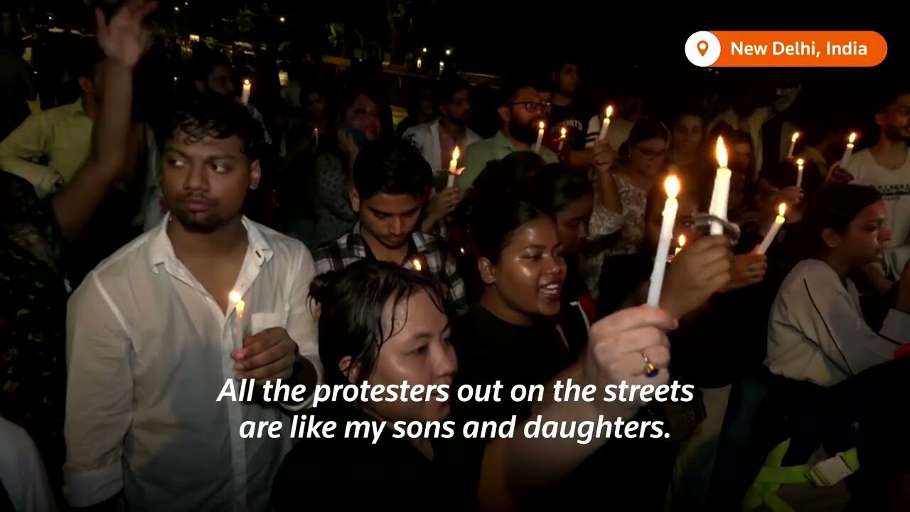 India rape victim's father sees protesters as his children | REUTERS