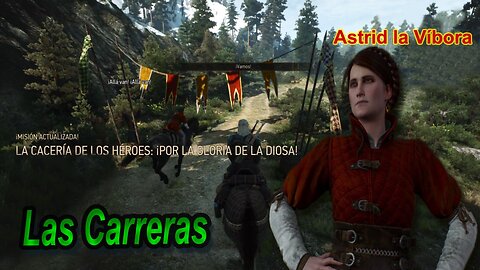 The Witcher 3 Wild Hunt Mision Alterna + La Caceria de los Heroes; Las Carreras