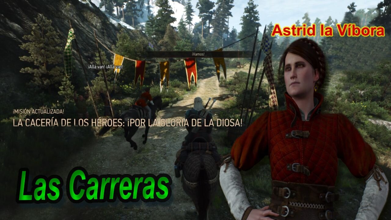 The Witcher 3 Wild Hunt Mision Alterna + La Caceria de los Heroes; Las Carreras