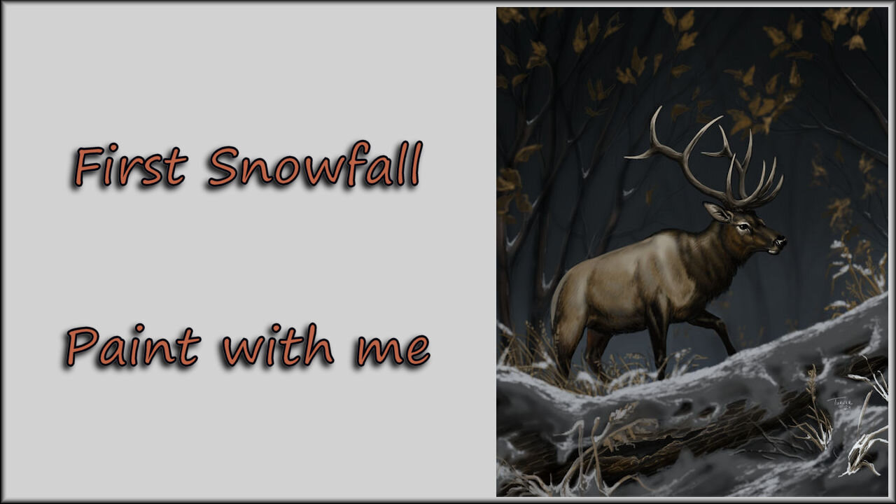 First Snowfall -by Virtually Art