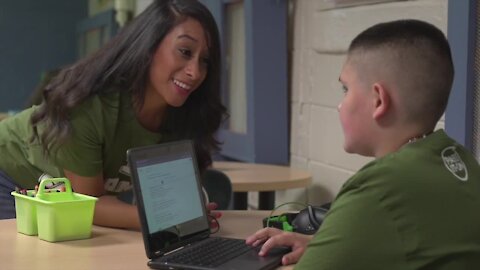 CeCi’s mission is to help children. She says she was inspired by a teacher who showed her extra attention, and now she wants to pass that forward.