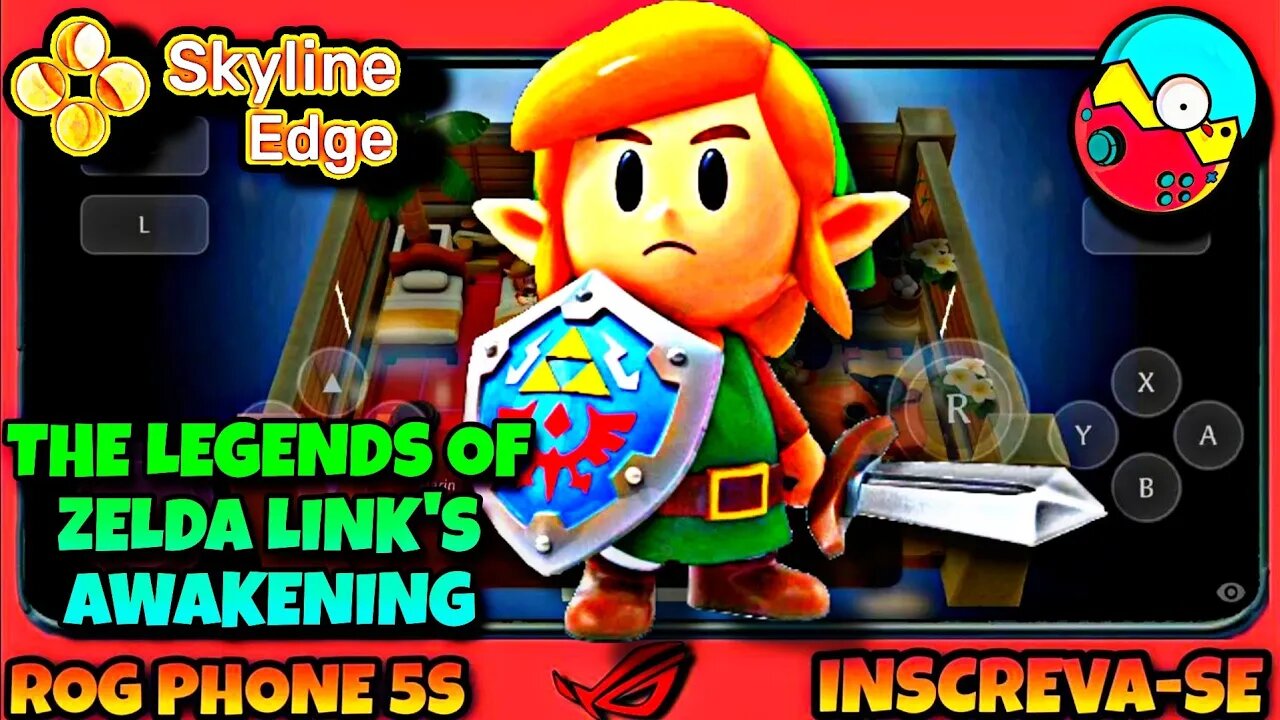 THE LEGEND OF ZELDA: LINK'S AWAKENING - teste no Skyline e Egg NS Emulator Switch