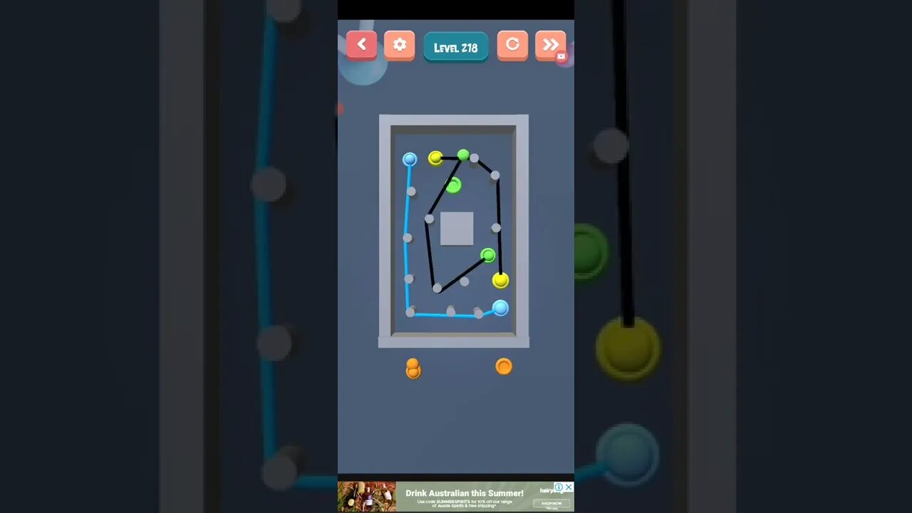 Color Rope Puzzle - Level 218