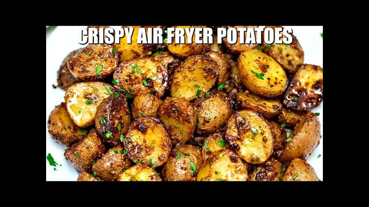 How to Make Crispy Air Fryer Potatoes - Sweet and Savory Meals