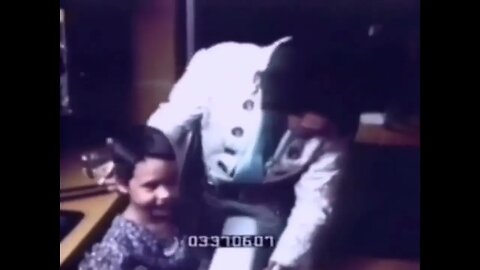 Elvis with a little girl