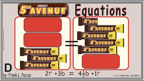 D2_FIFTH AVENUE(notation) 2r+3b=4.5b+1r _ SOLVE BASIC EQUATIONS _ SOLVE BASIC WORD PROBLEMS