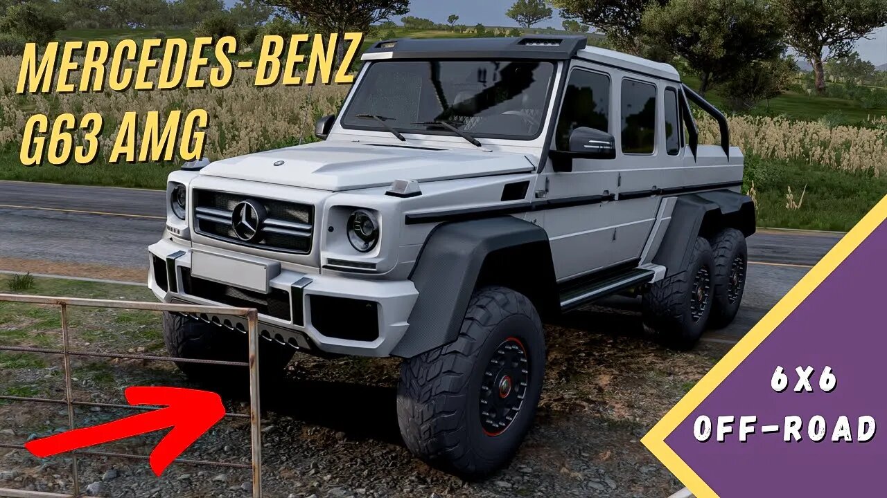 Mercedes-Benz G63 AMG 6x6 OFF-ROAD // Forza Horizon 5 Gameplay "4K"